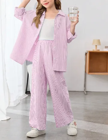 Compleu Shein Kids, roz