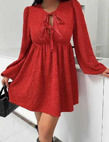 Rochie scurta SHEIN, rosu