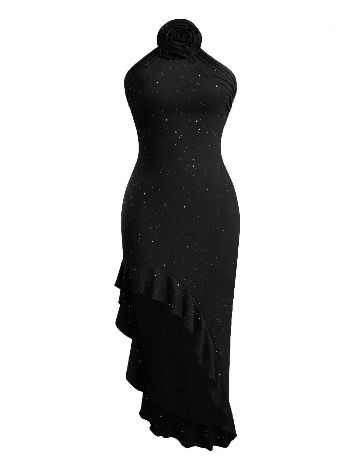 Rochie lunga SHEIN, negru