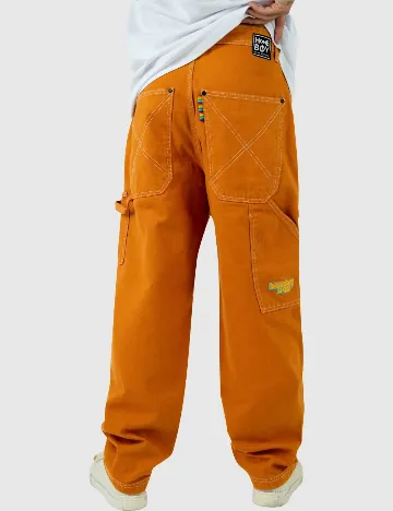 Pantaloni Home Boy, portocaliu