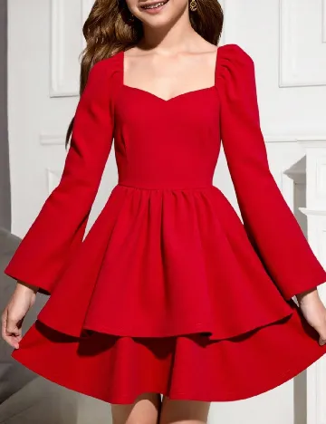 Rochie Shein Kids, rosu