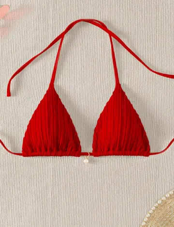 Sutien de baie SHEIN, rosu