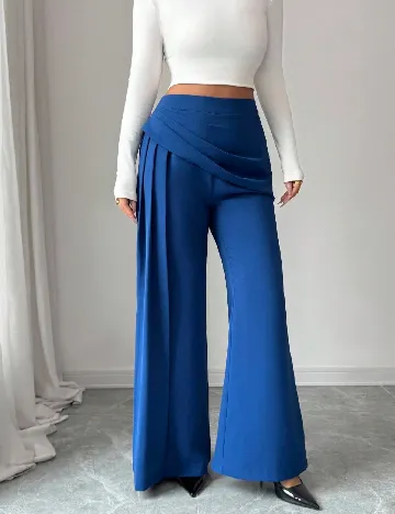 Pantaloni SHEIN, albastru