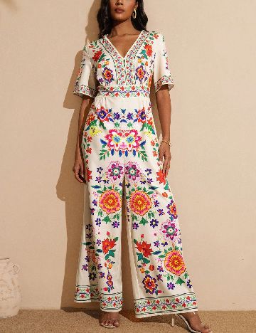 Salopeta SHEIN, floral print