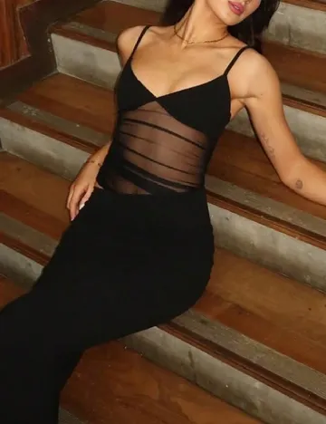 Rochie lunga SHEIN, negru