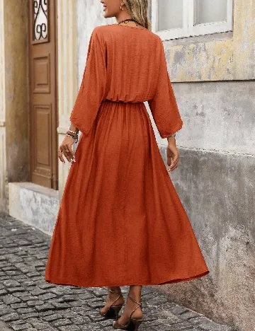 Rochie medie SHEIN, maro