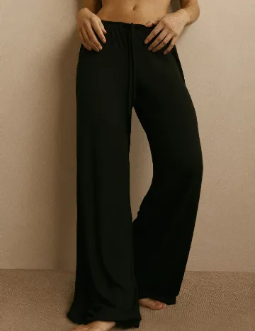 Pantaloni de pijama H&M, negru