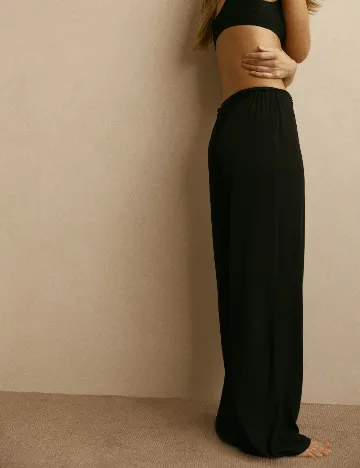 Pantaloni de pijama H&M, negru