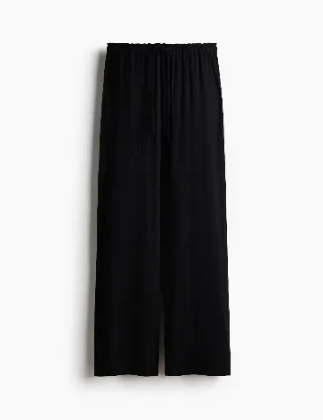 Pantaloni de pijama H&M, negru