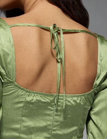 Rochie scurta Missguided, verde