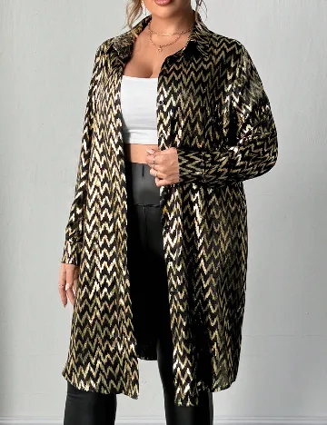 Camasa SHEIN CURVE, negru