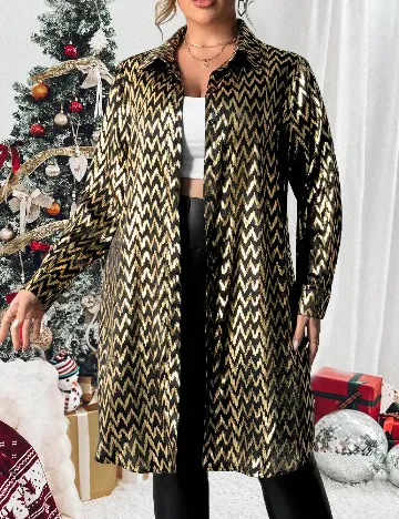 Camasa SHEIN CURVE, negru