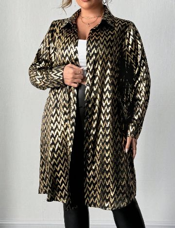 Camasa SHEIN CURVE, negru