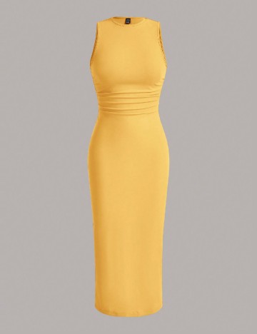 Rochie lunga SHEIN, galben