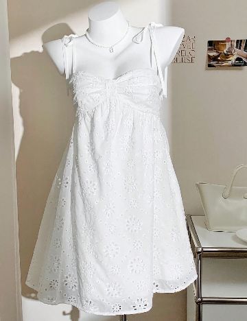 Rochie scurta SHEIN, alb