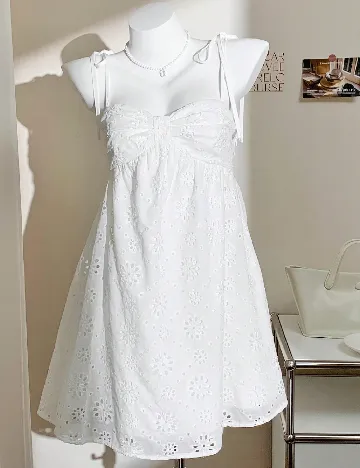 Rochie scurta SHEIN, alb