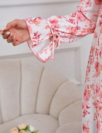 Rochie de noapte SHEIN CURVE, floral print