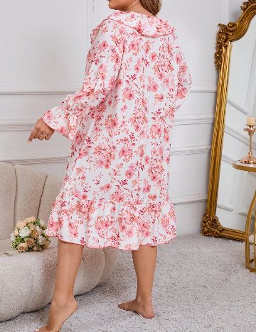 Rochie de noapte SHEIN CURVE, floral print