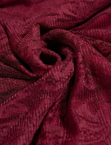 Fusta SHEIN CURVE, visiniu