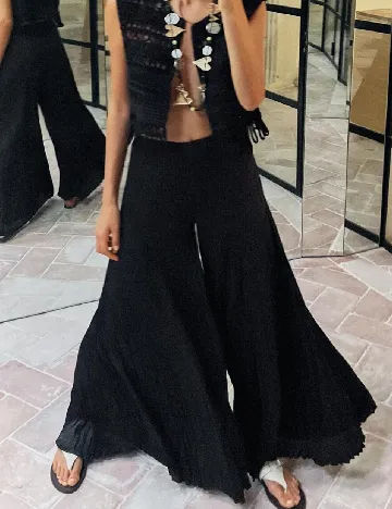 Pantaloni Zara, negru