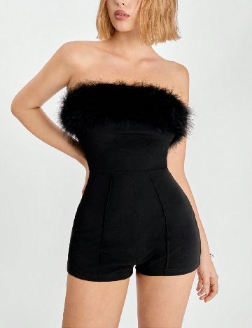 Salopeta SHEIN, negru