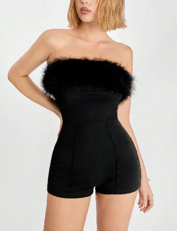 Salopeta SHEIN, negru