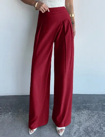 Pantaloni SHEIN, rosu