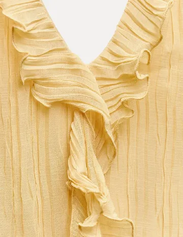 Rochie scurta Zara, galben