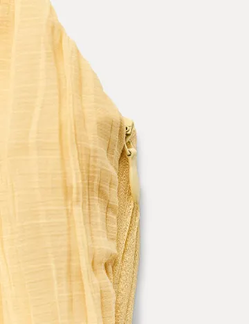 Rochie scurta Zara, galben