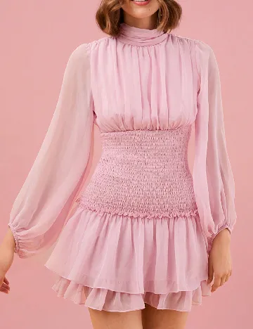 Rochie scurta SHEIN, roz