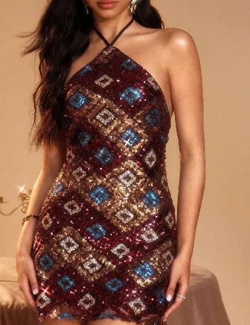 Rochie scurta SHEIN, mix culori