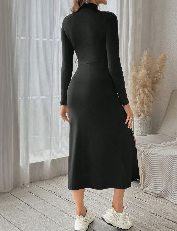 Rochie medie SHEIN Maternity, negru