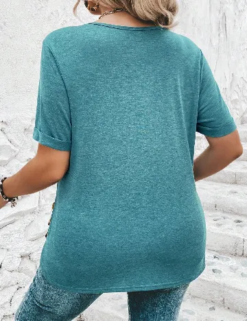 Bluza SHEIN CURVE, albastru