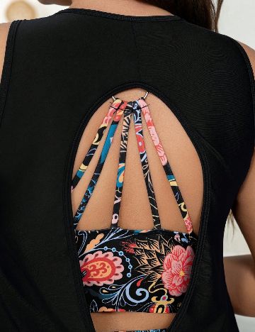 Costum de baie SHEIN CURVE, mix culori