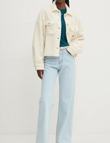 Jacheta Tommy Hilfiger, crem