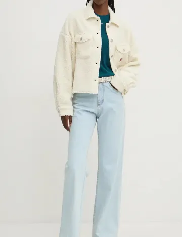 Jacheta Tommy Hilfiger, crem