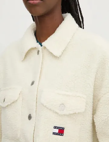 Jacheta Tommy Hilfiger, crem