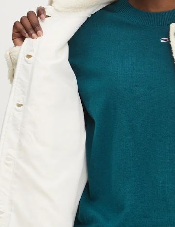 Jacheta Tommy Hilfiger, crem