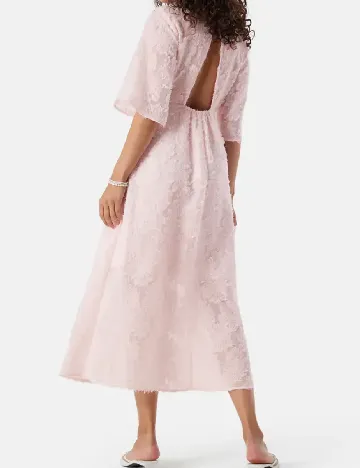 Rochie medie BUBBLEROOM, roz