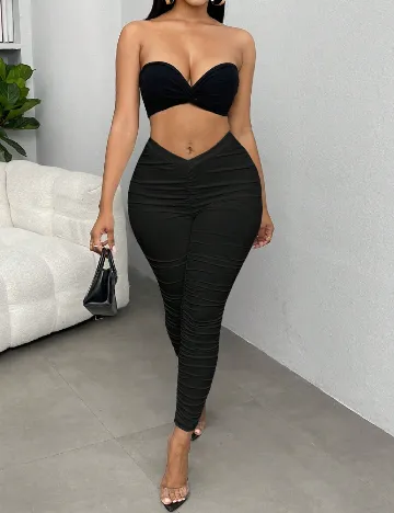 Pantaloni SHEIN, negru