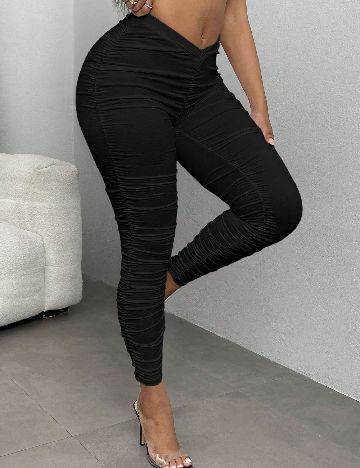 Pantaloni SHEIN, negru