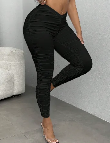 Pantaloni SHEIN, negru