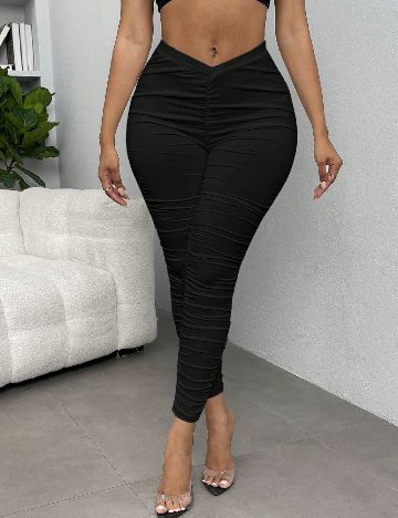 Pantaloni SHEIN, negru