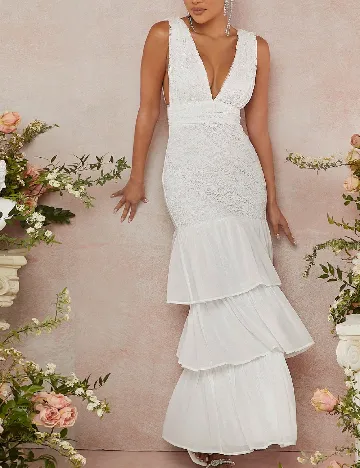 Rochie lunga SHEIN, alb