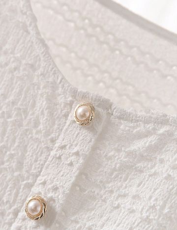 Bluza SHEIN CURVE, alb