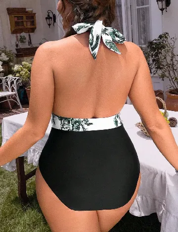Costum de baie SHEIN CURVE, mix culori