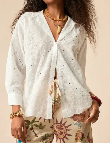 Camasa SHEIN, alb