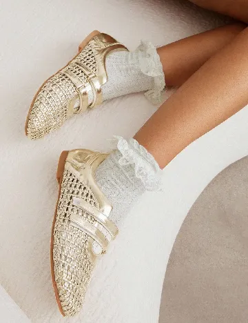 Pantofi SHEIN, auriu