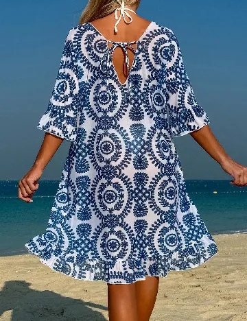 Rochie de plaja SHEIN, albastru