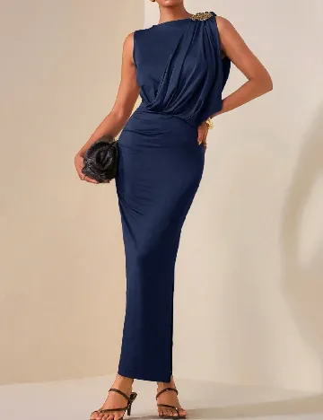 Rochie lunga SHEIN, albastru